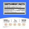 BulkSupplements.com Vitamin B5 Powder - as Calcium Pantothenate, B5 Vitamins - Gluten Free, 500mg of Vitamin B5 Pantothenic Acid per Serving, 1kg (2.2 lbs) (Pack of 1) view 2