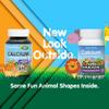 NaturesPlus Animal Parade Sugar-Free Children's Calcium, Vanilla Sundae Flavor - 90 Chewable Animal Shaped Tablets, Pack of 2 - Magnesium for Bone Health - Gluten Free - 90 Servings view 2