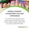 NaturesPlus Animal Parade Sugar-Free Children's Calcium, Vanilla Sundae Flavor - 90 Chewable Animal Shaped Tablets, Pack of 2 - Magnesium for Bone Health - Gluten Free - 90 Servings view 3