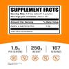 BulkSupplements.com Acetyl L-Carnitine Powder - as ALCAR HCl, Carnitine Supplement - Gluten Free, 1.5g per Serving, 250g (8.8 oz) (Pack of 1) view 2