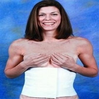 Abdominal Binder Deluxe 9 Inch (Large/X-Large, White)