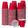 120ct Mini Red Cups 2oz Plastic Disposable Shot Glasses Party Shooter Beer Pong Jello view 1