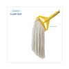 Boardwalk Premium Cut-End Wet Mop Heads, Rayon, 24oz, White, 12/Carton view 3
