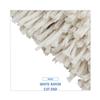 Boardwalk Premium Cut-End Wet Mop Heads, Rayon, 24oz, White, 12/Carton view 4