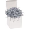BOX USA 10 lb. Slate Gray Crinkle Paper Packing, Shipping, and Moving Box Filler Shredded Paper for Box Package, Basket Stuffing, Bag, Gift Wrapping, Holidays, Crafts, and Decoration view 1