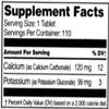 21ST Century POTASSIUM 595mg 110 TABS view 2