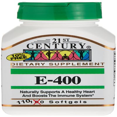 21st Century Vitamin E 400iu, 110 Softgels