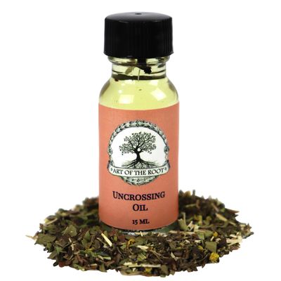 Art Of The Root Uncrossing Oil for Spiritual Protection and Energy Cleansing, Ideal for Rituals and Intentions in Wicca, Pagan, and Spiritual Traditions, Handmade with Herbs and Essential Oils