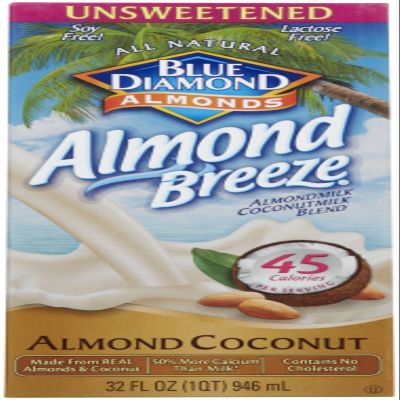 Blue Diamond Dairy, Almond Coconut Milk Unsweetened, 32 Fl Oz