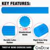 CanDo Twist-n' Bend Flexible Resistance Bars For Grip And Forearm Strengthening. Great for Physical Therapy, Rehabilitation, Golf Training, Tennis Elbow, Injury Recovery, And Tendonitis Pain Relief. view 3