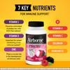 Airborne Berry Chewable Tablets, 64 count - 1000mg of Vitamin C - Immune Support Supplement view 3