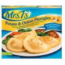 Mrs.Ts Potato and Onion Pierogi, 16.9 Ounce -- 12 per case.