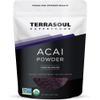 Terrasoul Superfoods Organic Acai Berry Powder, 4 Oz, Freeze-Dried for Freshness, Omega Fats Boost for Smoothie Bowls, and Antioxidant-Packed Superfoods Recipes view 1