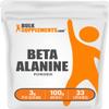 BulkSupplements.com Beta Alanine Powder - Beta-Alanine Supplement, Pre-Workout Supplement - Unflavored & Gluten Free, 3g per Serving, 100g (3.5 oz) (Pack of 1) view 1
