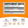 BulkSupplements.com Beta Alanine Powder - Beta-Alanine Supplement, Pre-Workout Supplement - Unflavored & Gluten Free, 3g per Serving, 500g (1.1 lbs) (Pack of 1) view 2