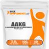 BulkSupplements.com AAKG Powder - Arginine AKG Supplement, Nitric Oxide Supplement, Unflavored & Gluten Free, 2.5g per Serving, 100g (3.5 oz) (Pack of 1) view 1