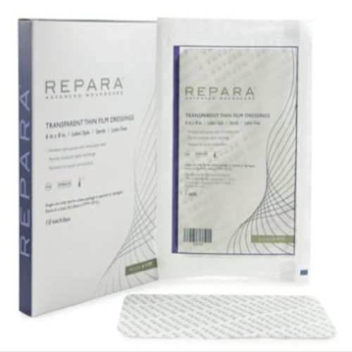 (Formerly REPARA) Transparent Film Dressings 6" x 8" (BX of 10) # 4987