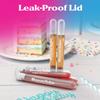 10 Fake Hidden Tampon Flask Set by Smuggle Your Booze | Reusable Secret Plastic Tube Containers for Women | Leak-Proof Portable Holder for Concerts, Festivals, Cruises Travel | BPA-Free Design view 3