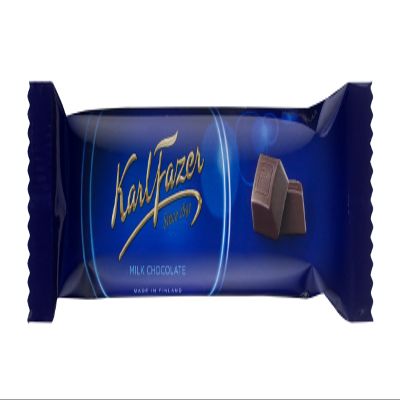 5 Bars x 39g of Karl Fazer Blue Finnish Milk Chocolate