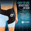 ActiveWrap - PT-Designed Hip Ice Pack Wrap for Pain, Post-Surgery Comfort, Hip Flexors & Muscle Support, Reusable Large Gel Pack with Compression Wrap for Hot & Cold Compression, One Size Fits Most view 3