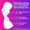 Always Radiant Feminine Pads for Women, Flexfoam Pads with Wings, Size 1, Regular Absorbency, Lightly Scented, 180 Count (6 Packs of 30) view 2