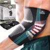 Nordic Lifting Elbow Compression Sleeves (1 Pair) - Elbow Brace for Tendonitis, Tennis & Golfers Elbow - Weightlifting Support for Men & Women - Pain Relief & Joint Recovery view 1