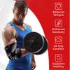 Nordic Lifting Elbow Compression Sleeves (1 Pair) - Elbow Brace for Tendonitis, Tennis & Golfers Elbow - Weightlifting Support for Men & Women - Pain Relief & Joint Recovery view 3