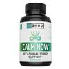 Zhou Calm Now - Calm Supplement, Calm Vitamins for Women & Men, Pills to Relax for Adults with GABA & Ashwagandha, Stress & Focus Support - 60 Veggie Capsules view 1