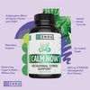 Zhou Calm Now - Calm Supplement, Calm Vitamins for Women & Men, Pills to Relax for Adults with GABA & Ashwagandha, Stress & Focus Support - 60 Veggie Capsules view 3