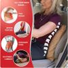 QiPillow - Pain Relieving Ergonomic & Orthopedic Back Lumbar & Posture Support Seat Throw Pillow for Chair, Couch, Bed (Camel) view 4