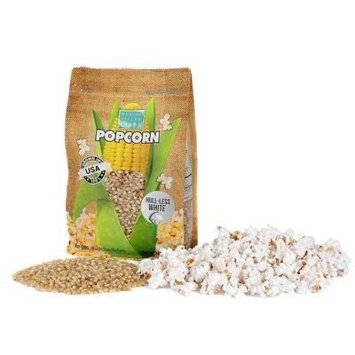 Wabash Valley Farms Baby White Popcorn Hull-Less, Non-GMO Kernels for Stovetop, Gourmet Popcorn Kernels for Popping, White Baby Corn Seeds for Popper (2 lb Bag)