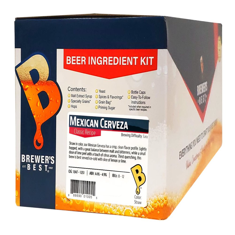Brewer's Best Home Brew Beer Ingredient Kit - 5 Gallon (Mexican Cerveza)