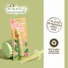 Jack N' Jill Stage 2 Silicone Toothbrush - Toddler Toothbrushes 1-2 Years Old, Gentle, Soft Silicone Bristles, Safety Shield Included - (Pack of 1) view 2