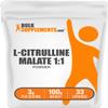BulkSupplements.com L-Citrulline Malate 1:1 Powder - Citrulline Powder, Amino Acid Supplement - Unflavored & Gluten Free - 3g per Servings, 100g (3.5 oz) (Pack of 1) view 1