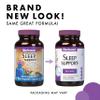 Bluebonnet Nutrition Sleep Support, Rest & Relaxation Whole Food-Based Formula*, Non-GMO, Vegan, Gluten-Free, Kosher Certified, Soy-Free, Dairy-Free, 60 Vegetable Capsules, 60 Servings view 2
