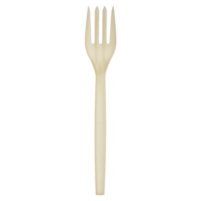 Eco-Products Plantware Renewable and Compostable Fork - 7 inch - Case of 1000