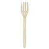 Eco-Products Plantware Renewable and Compostable Fork - 7 inch - Case of 1000 view 1