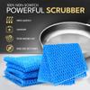 Non Scratch Dish Scrubbers for Cleaning Dishes (3PK) - Reusable Kitchen Sponge - Replace Dish Sponges for Washing Dishes - Best Household Scrubbing Pad & Alternative Dishwashing Scrub Pads Supplies view 3