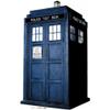 1/4 Sheet ~ Doctor Who Tardis Solo Birthday ~ Edible Cake Image Topper!!! view 1