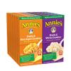 Annie's Organic Macaroni and Cheese Variety Pack, Shells & White Cheddar and Shells & Real Aged Cheddar, 6 oz (Pack of 12) view 1