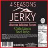 4 Seasons Jerky Chile Limon Carne Asada - 3 PACK - Traditional Style Beef Jerky 2.75 oz - Carne Seca - Great Savory Tasting Traditional Beef Jerky - Total 8.25 oz. view 2
