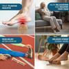 TheraFlow Small Dual Foot Massager for Neuropathy - for Plantar Fasciitis Relief - Foot Roller for Foot Pain Relief | Feet Massager for Pain Relief and Circulation - Ideal Gifts for Mom view 3