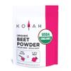 KOYAH - Organic Beet Powder (1 Scoop = 1/2 Beet): 30 Servings, Freeze-Dried Beetroot, Whole-Root Powder, Non-GMO, Vegan, Allergen-Free. Add to Water, Juice or Smoothies. view 1