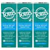 Tom's of Maine Fluoride-Free Rapid Relief Sensitive Toothpaste, Fresh Mint, 4 oz. 3-Pack (Packaging May Vary) view 1