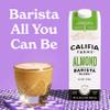 Califia Farms - Unsweetened Almond Barista Blend Almond Milk, 32 Oz (Pack Of 6), Shelf Stable, Dairy Free, Plant Based, Vegan, Gluten Free, Non GMO, Sugar Free, Milk Frother, Creamer view 3