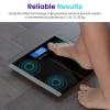 Etekcity Bathroom Scale for Body Weight, Highly Accurate Digital Electronic Weighing Machine for People, LCD Display, Large Size, 6mm Tempered Glass for Safe Home Use, Batteries Included, 400 lbs view 2