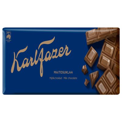Karl Fazer Blue Original Finnish Milk Chocolate Bar 200g (7,05oz)
