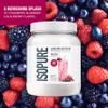 Isopure Clear Whey Isolate Protein Powder, Lactose Free, Gluten Free, Naturally Flavored, Mixed Berry, 20g Protein Per Serving, 14.1 Oz, 16 Servings (Packaging May Vary) view 3