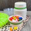 Outside the Box Papers 2 Ounce Souffle Cups and Lids - 100% Biodegradable and Compostable - 100 Pack view 2