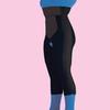 2025XL PT# 2025XL- Girdle Compression Below Knee Hi Waist Spandex XL 46-50 Blk Ea by, Frank Stubbs Co Inc view 1
